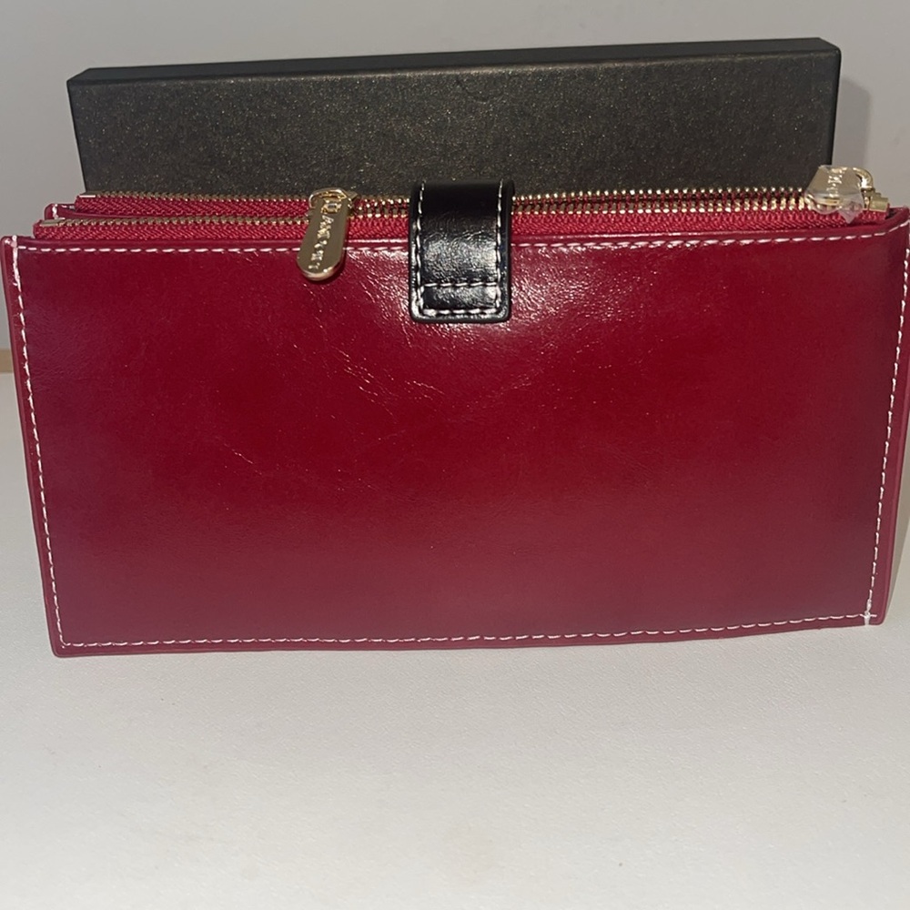 Red Women's Wallet - Picture 3 of 7
